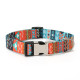 Ethnic Stripe Style Adjustable Cat Dog Collar