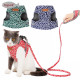 DOGLEMI CAT Leashes & Collars Cat Traction Rope Chest Strap Cat Vest Style Clothes To Prevent Breaking Free From Cat And Dog Chain Walking Cat Rope