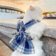 CAT Leashes & Collars Cat Jk Skirt Traction Rope Cat Go Out Vest Traction Rope Walking Cat Rope