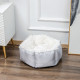 CAT Bag & Cages Cat Litter Removable Winter Warm Plush Semi-Enclosed Cat Litter