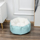 CAT Bag & Cages Cat Litter Removable Winter Warm Plush Semi-Enclosed Cat Litter