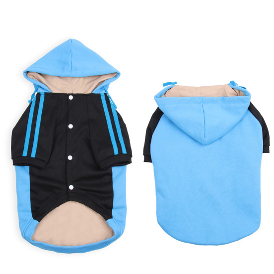 CAT T-Shirt & Hoodie Pet Clothes Autumn Winter Warm Dog Sweater Small And Medium Dog Fleece Hooded Sweater