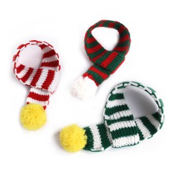 Cat Dog Knitted Christmas Scarf