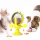 Cat Dog Slow Food Toy Interactive Turntable