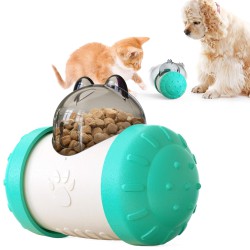 CAT DOG Slow Food Toy Tumbler Slow Food Leaking Ball