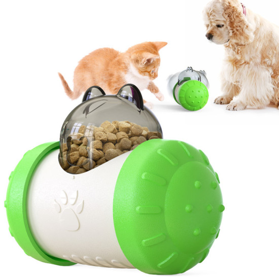 CAT DOG Slow Food Toy Tumbler Slow Food Leaking Ball