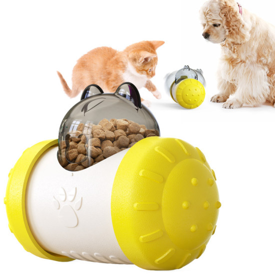 CAT DOG Slow Food Toy Tumbler Slow Food Leaking Ball