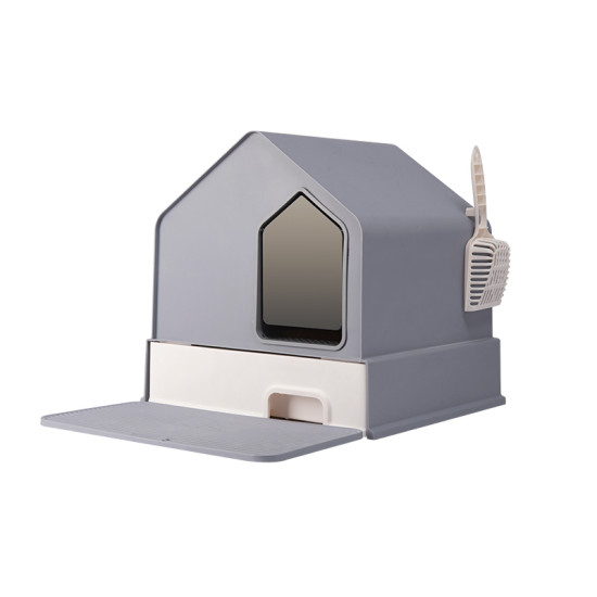 Cat Litter Boxes Fully Enclosed Cat Litter Box Oversized Drawer Type Cat Toilet Splash-proof And Belt-proof Sand It Can Be Used For Small, Medium And Large Cats Such As Ragdoll Cats And Blue Cats