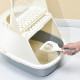 Cat Litter Box Large Fully Enclosed Deodorant Cat Toilets Flip Type Anti-sand Cat Toilets  Large Cat Litter Box