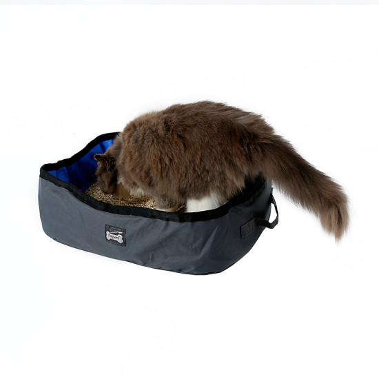 CAT Cat Litter & Cat Litter Boxes Portable Folding Pet Cat Litter Box Out Waterproof Large Cat Toilet Home