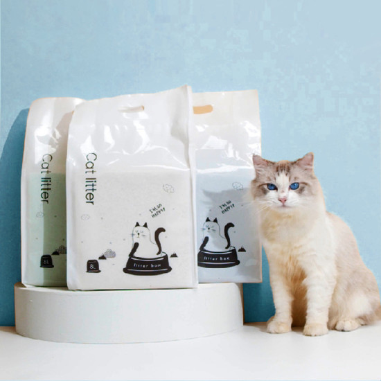 Tofu Cat Litter Bio Degradable Cat Litter Longer Lasting Odor Control Clumping Cat Litter