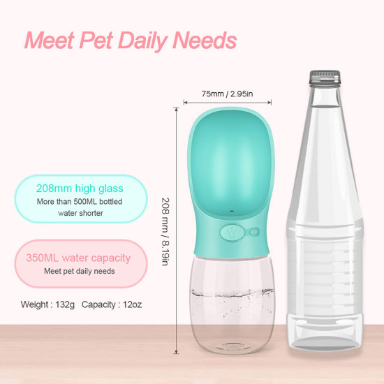 Portable Cat Dog Water Bottle