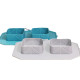 Cat Dog Outdoor Folding Double Bowls