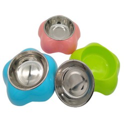 Stainless Steel Cat Dog Single Bowl