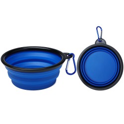 Cat Dog Travel Portable Silicone Bowl