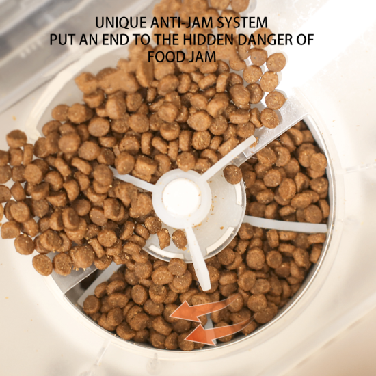 Automatic Cat Feeder With Wide Angle Hd Camera 3L