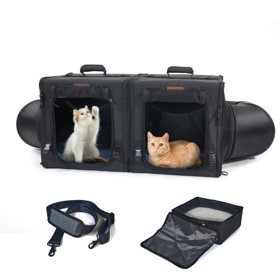 Moysoon Cat Dog Travel Tunnel Bag