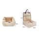 DOGLEMI  Cat Dog Travel Bed For Car