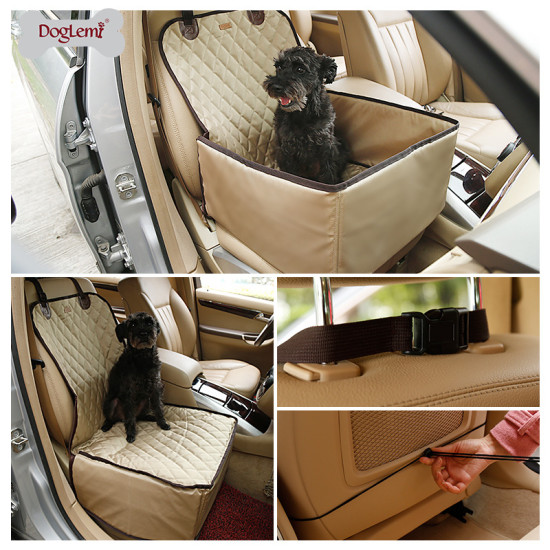 DOGLEMI Cat Dog Foldable Car Seat Covers