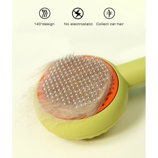 Cat Dog Donut Massage Hair Removal Brush