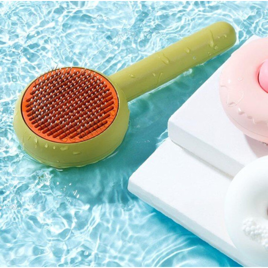 Cat Dog Donut Massage Hair Removal Brush