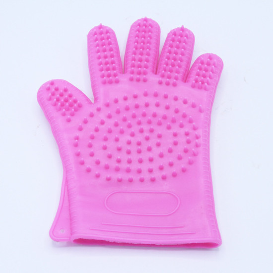 Cat Dog Double Sided Silicone Bath Gloves