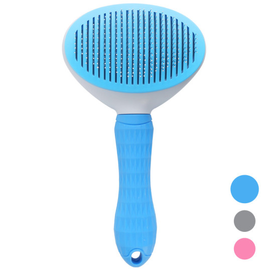 Cat Dog One Touch Automatic Hair Removal Massage Brush