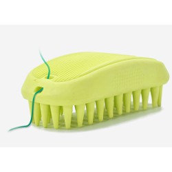 Cat Dog Square Silicone Massage Brush