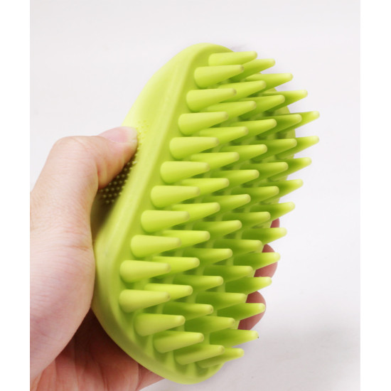 Cat Dog Square Silicone Massage Brush