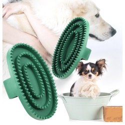 Cat Dog Oval Massage Bath Brush