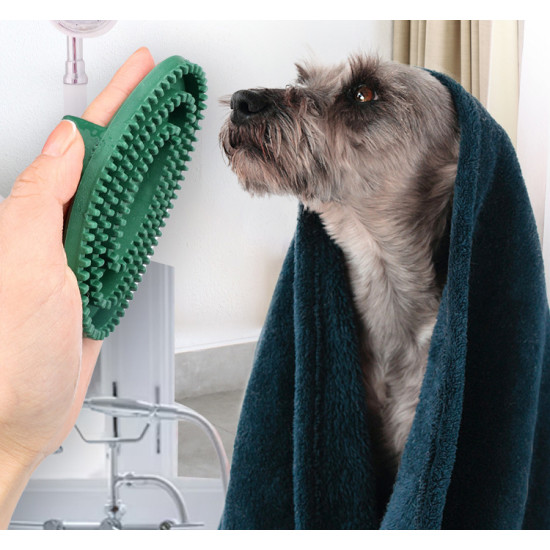 Cat Dog Oval Massage Bath Brush