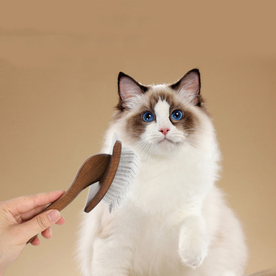 Cat Dog Arc Long Needle Hair Removal Comb