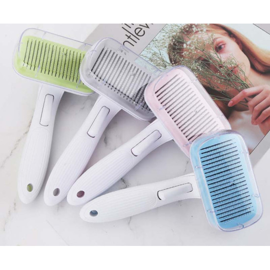 Cat Dog Square Massage Hair Removal Brush