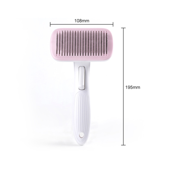 Cat Dog Square Massage Hair Removal Brush