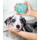 Cat Dog Square Silicone Bath Brush