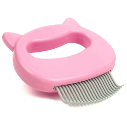 Cat Dog Stainless Massage Steel Shell Comb