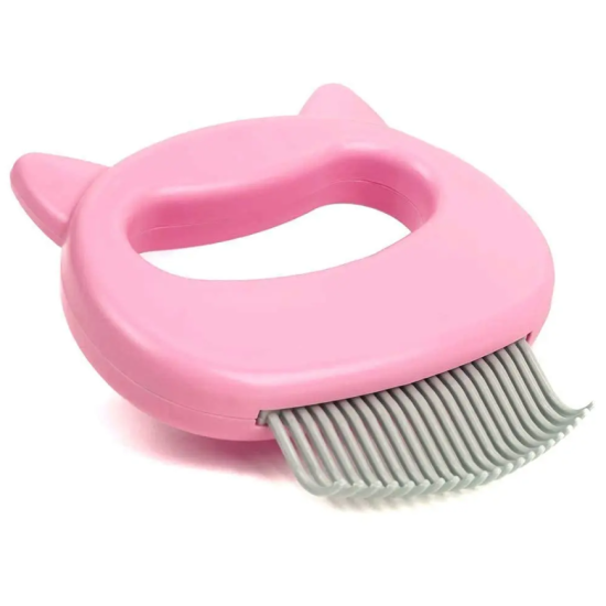 Cat Dog Stainless Massage Steel Shell Comb