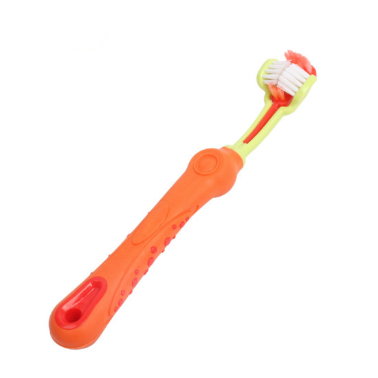 Cat Dog Multi-angle Oral Cleaning Brush